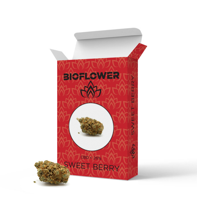Bioflower Sweet berry 26% formato distributore 5gr.
