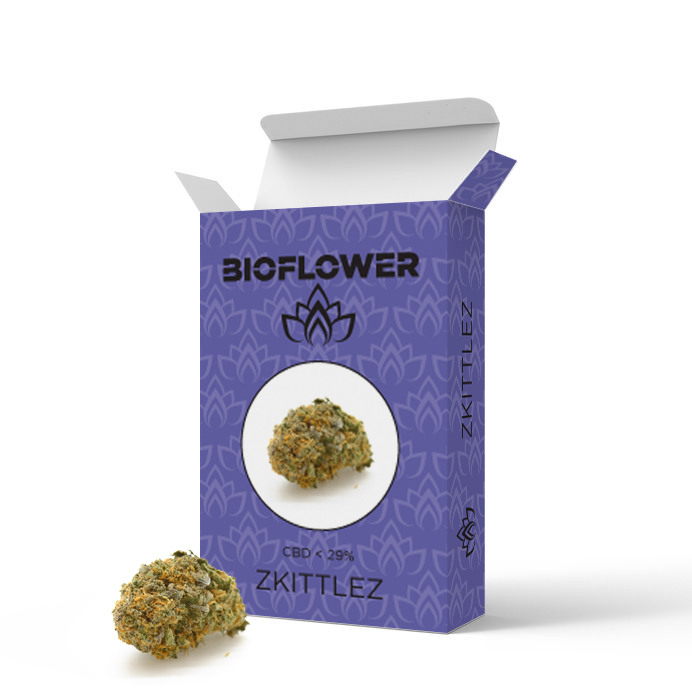 Bioflower Zkittlez 29% formato distributore 3gr.