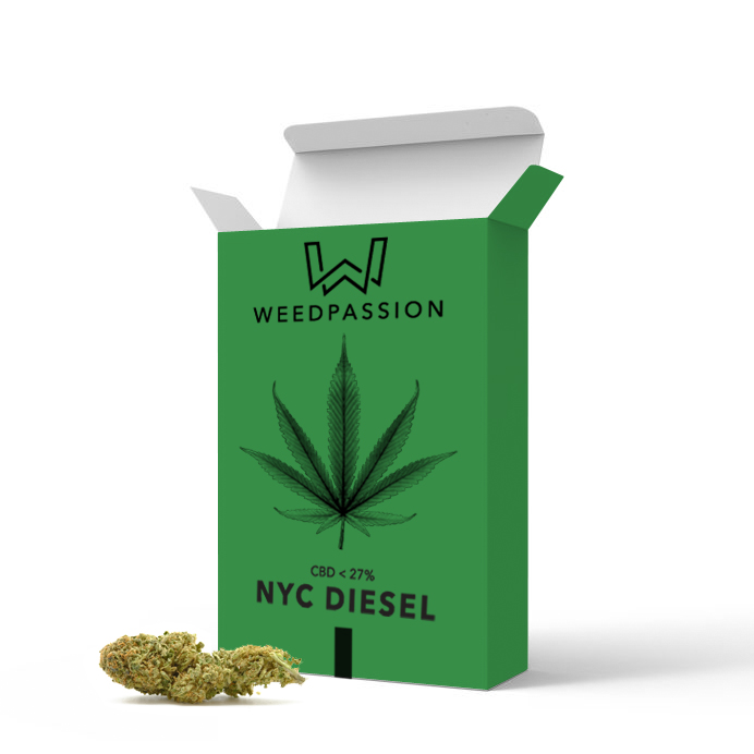 Weedpassion NYC Diesel 27% formato distributore 3gr.