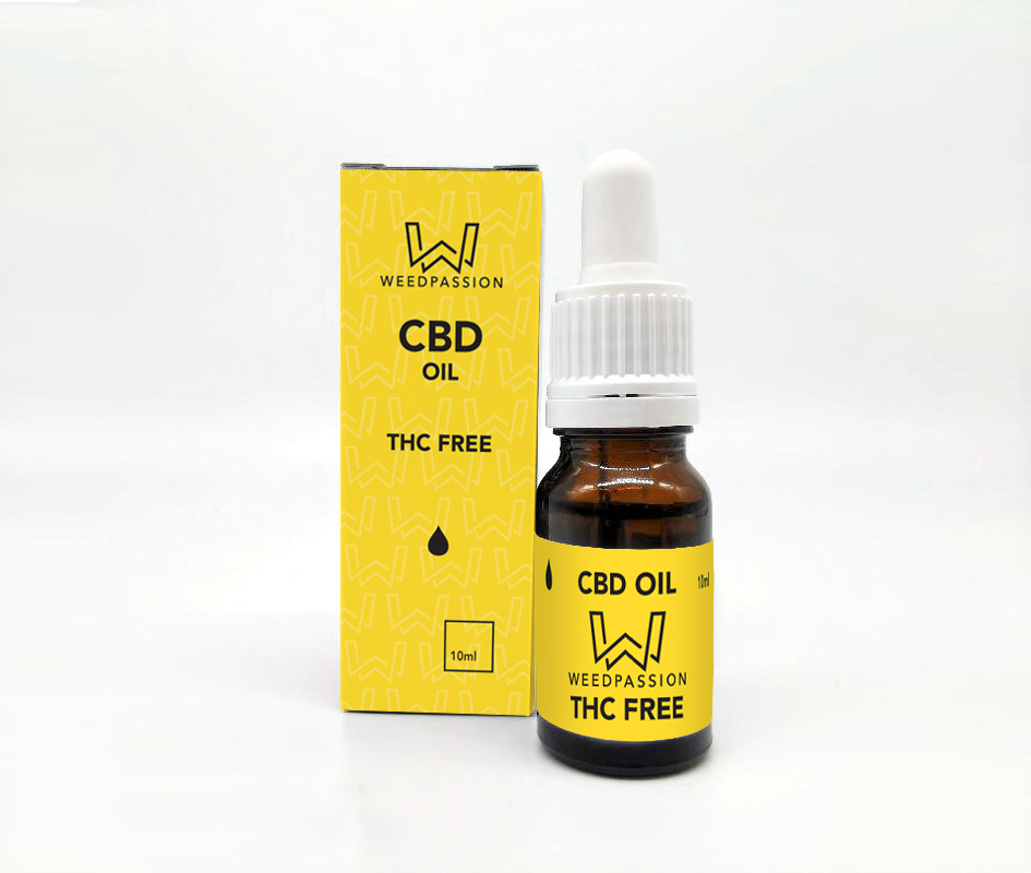 WEEDPASSION OLIO CBD 10ml THC FREE NEUTRO