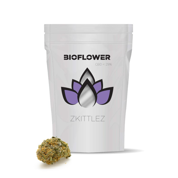 Bioflower Zkittlez 29% cbd 1gr.