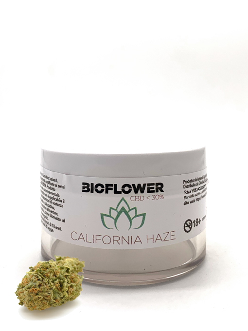 Bioflower California Haze 30% cbd barattolo 3gr.